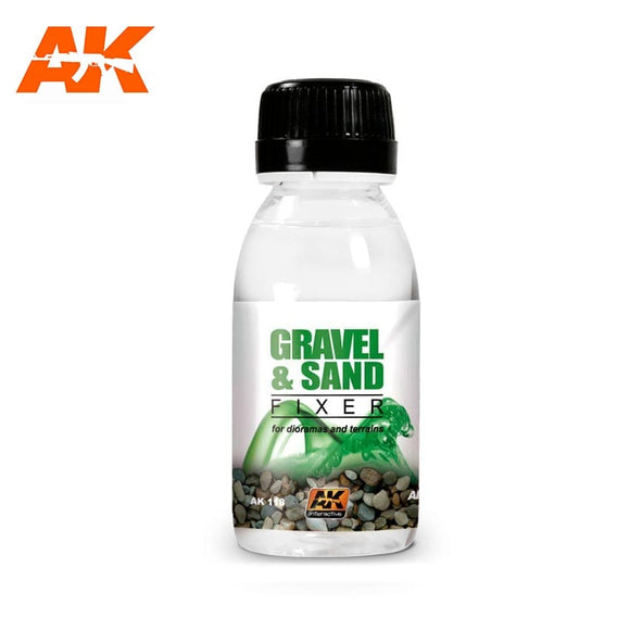 AK Interactive: Gravel & Sand Fixer (AK-118)