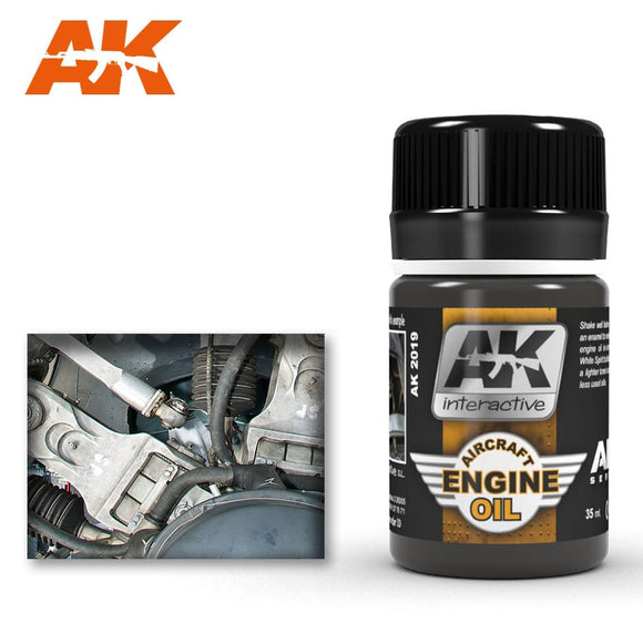 AK Interactive: Aircraft Engine Oil (AK-2019)