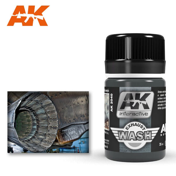 AK Interactive: Exhaust Wash (AK-2040)