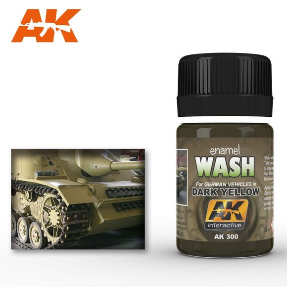 AK Interactive: Dark Yellow Wash (AK-300)