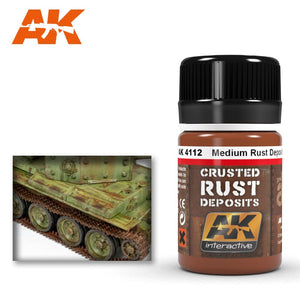 AK Interactive: Medium Rust Deposits (AK-4112)