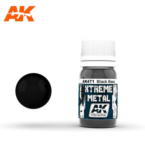 AK Interactive: Xtreme Metal - Black Base (AK-471)