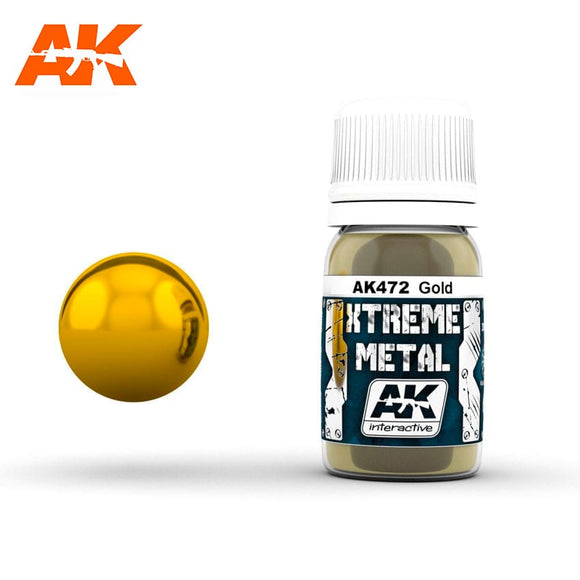 AK Interactive: Xtreme Metal - Gold (AK-472)