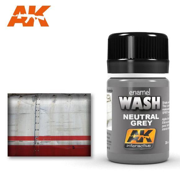 AK Interactive: Neutral Grey Wash (AK-677)