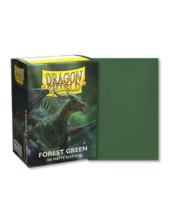 Dragon Shield Matte Card Sleeves: Forest Green (100 std) Galleon Games Dragon Shield Matte Card Sleeves: Forest Green (100 std) Galleon Games