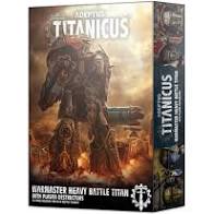 Adeptus Titanicus: Warmaster Heavy Battle Titan with Plasma Destructor