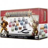 Warhammer Age of Sigmar: Paints & Tools Set