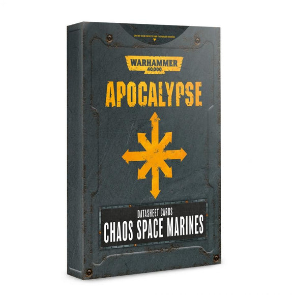 Warhammer 40000: Chaos Space Marines Apocalypse Datasheet