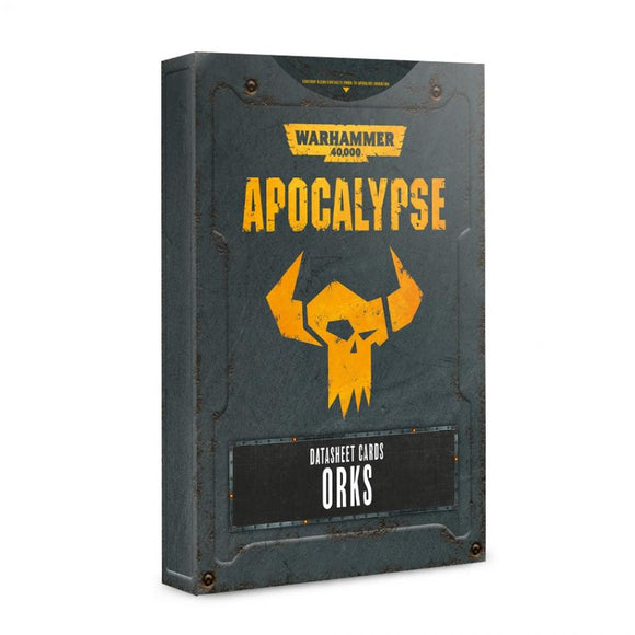 Orks Apocalypse Datasheet Cards