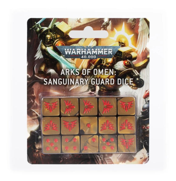 Warhammer 40000: Arks of Omen - Sanguinary Guard Dice