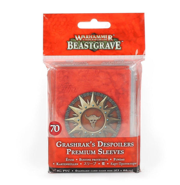 Warhammer Underworlds: Grashrak's Despoilers Card Sleeves