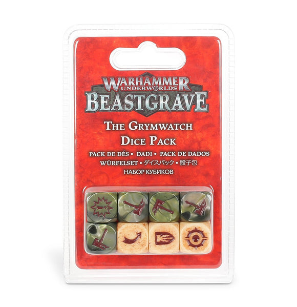 Warhammer Underworld: Beastgrave - Dice Pack The Grymwatch
