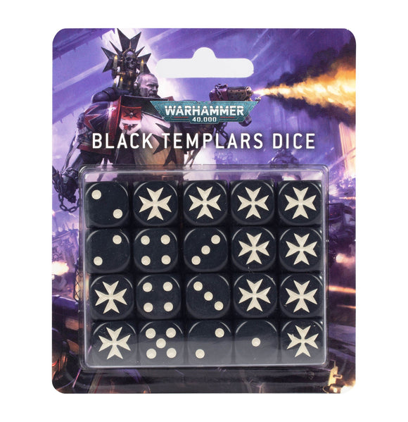 Warhammer 40,000: Black Templars Dice Set