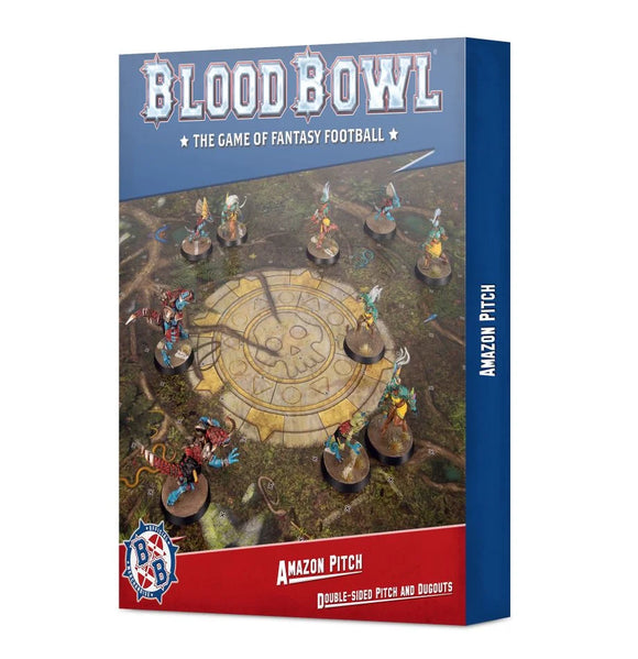 Blood Bowl: Amazon Double-Sided Pitch and Dugout