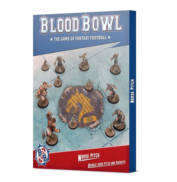 Blood Bowl: Norse Team Pitch & Dugout