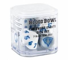 Blood Bowl The Dwarf Giants Dice Set