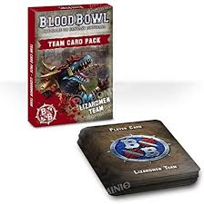 Blood Bowl Lizardmen Team Card Pack (Season 1)