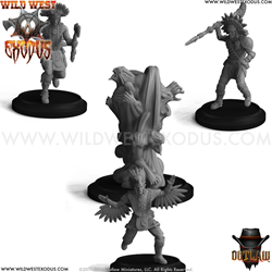 Wild West Exodus Warrior Nation Braves of the Great (4 Models) 1st Edition