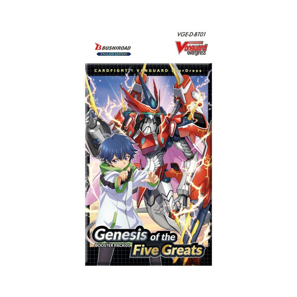 CardFight Vanguard overDress - Genesis of the Five Greats Booster Pack