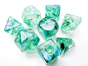 Polyhedral Dice Set: Kelp/Light Green (CHX30054)