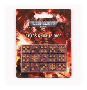 Warhammer 40000: Chaos Knights Dice Set