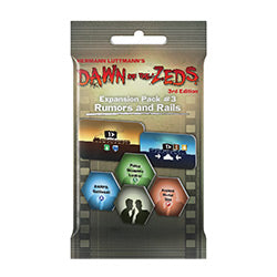 Dawn of the Zeds 3rd Edition: Rumors & Rails Expansion Pack 3