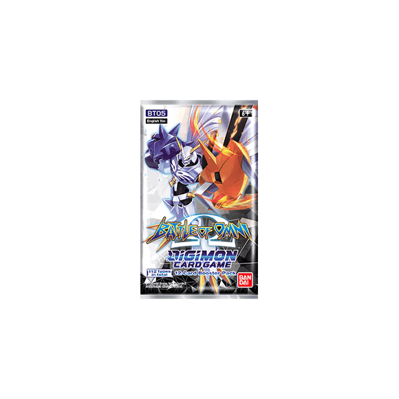 Digimon CG: Battle of Omni (BT05) Booster Pack – Galleon Games