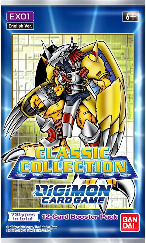 Digimon CG: Classic Collection EX-01 Booster Pack