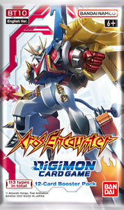 Digimon Card Game: Xros Encounter Booster Pack (BT10)