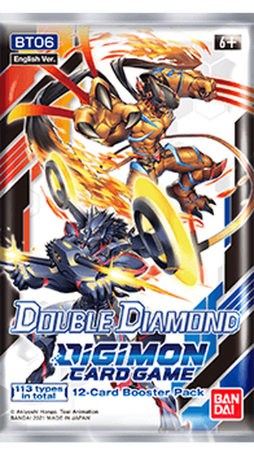 Digimon Card Game: Double Diamond Booster Pack -BT06