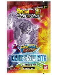 Dragon Ball Super Card Game: Unison Warrior Series - Cross Spirit Booster Pack (B14)