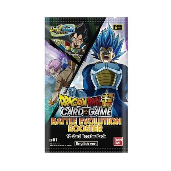 Dragon Ball Super Card Game: Battle Evolution Booster (EB-01) Booster Pack
