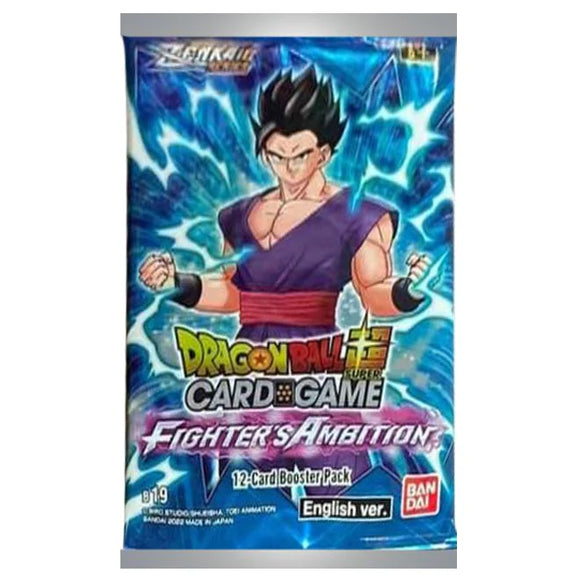 Dragon Ball Super Card Game: Fighter's Ambition Booster Pack (B19)