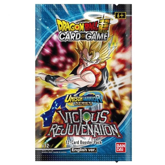 Dragon Ball Super Card Game: Vicious Rejuvenation Booster Pack B12
