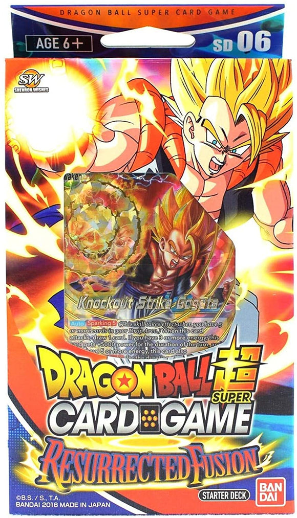 Dragon Ball Super Card Game: Resurrection Fusion Starter Deck SD06
