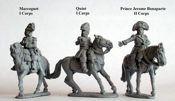 Napoleonic French: Mounted Generals of Division and Brigade