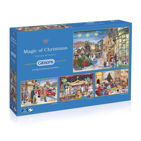 Magic Of Christmas Jigsaw Puzzle (4x500)