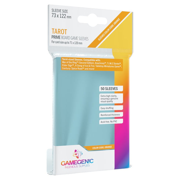Gamegenic Prime: Tarot Card Sleeves 73mm x 122mm (50)