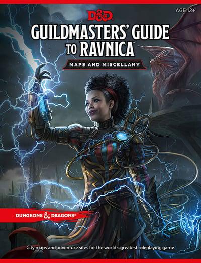 Dungeons & Dragons: Guildmaster's Guide to Ravnica Maps & Miscellany