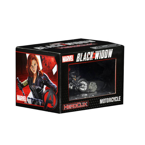 HeroClix: Black Widow with Motorcycle