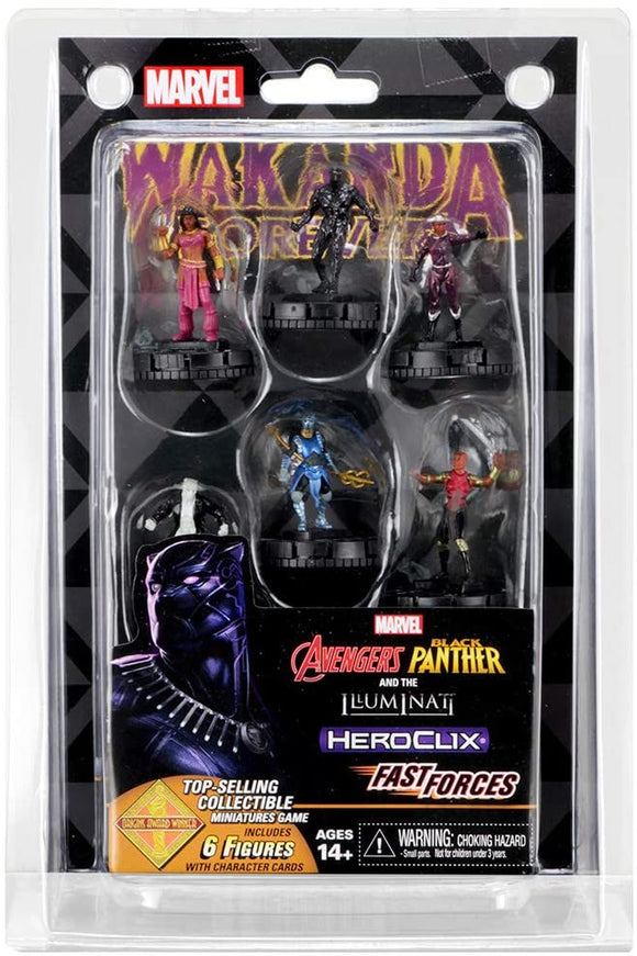 HeroClix Fast Forces Avengers Black Panther & the Illuminati