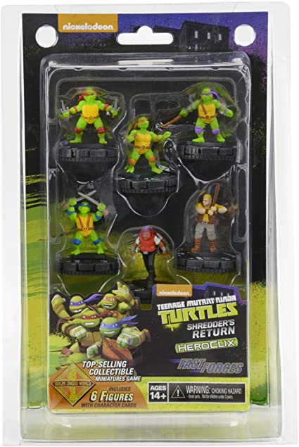 HeroClix Fast Forces Teenage Mutant Ninja Turtles Shredders Return
