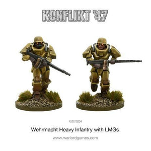 Konflikt 47 German Heavy Infantry with LMGs