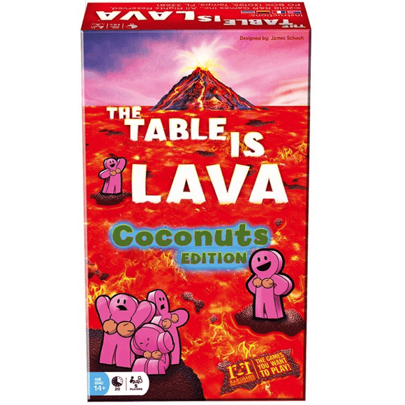 The Table Is Lava Coconuts edition