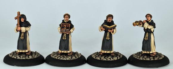 The Monks (4xMiniatures)