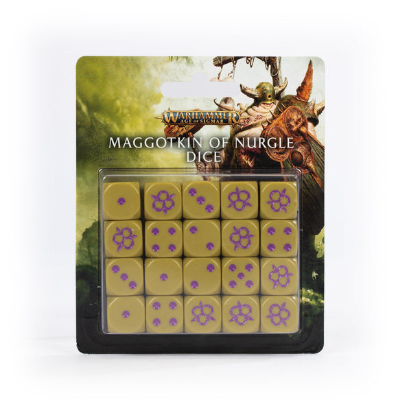 Warhammer - Age of Sigmar: Maggotkin of Nurgle Dice Set