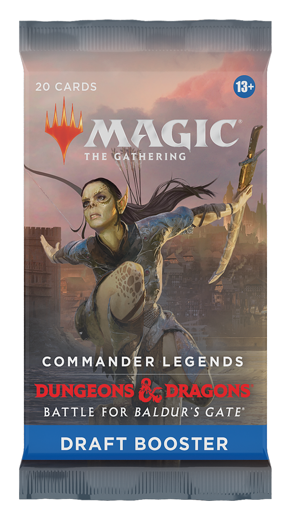 Magic the Gathering: Commander Legends Dungeons & Dragons Battle for Baldur's Gate Draft Booster Pack