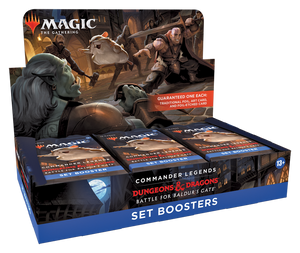 Magic the Gathering: Commander Legends Dungeons & Dragons Battle for Baldur's Gate Set Booster Box