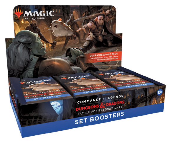 Magic the Gathering: Commander Legends Dungeons & Dragons Battle for Baldur's Gate Set Booster Box