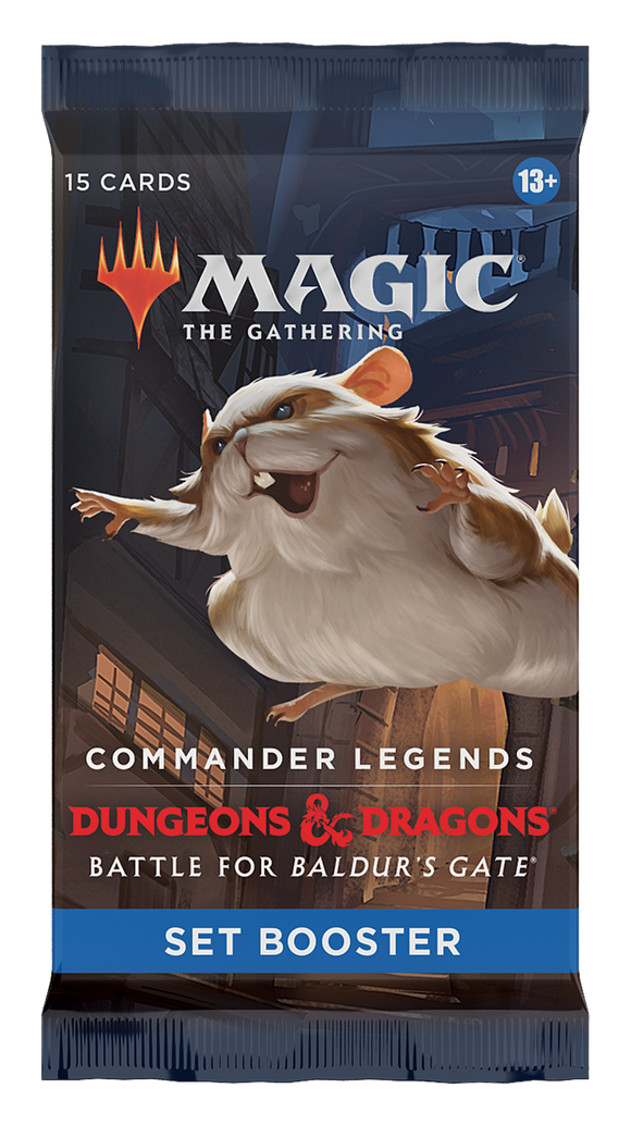 Magic the Gathering: Commander Legends Dungeons & Dragons Battle for Baldur's Gate Set Booster Pack